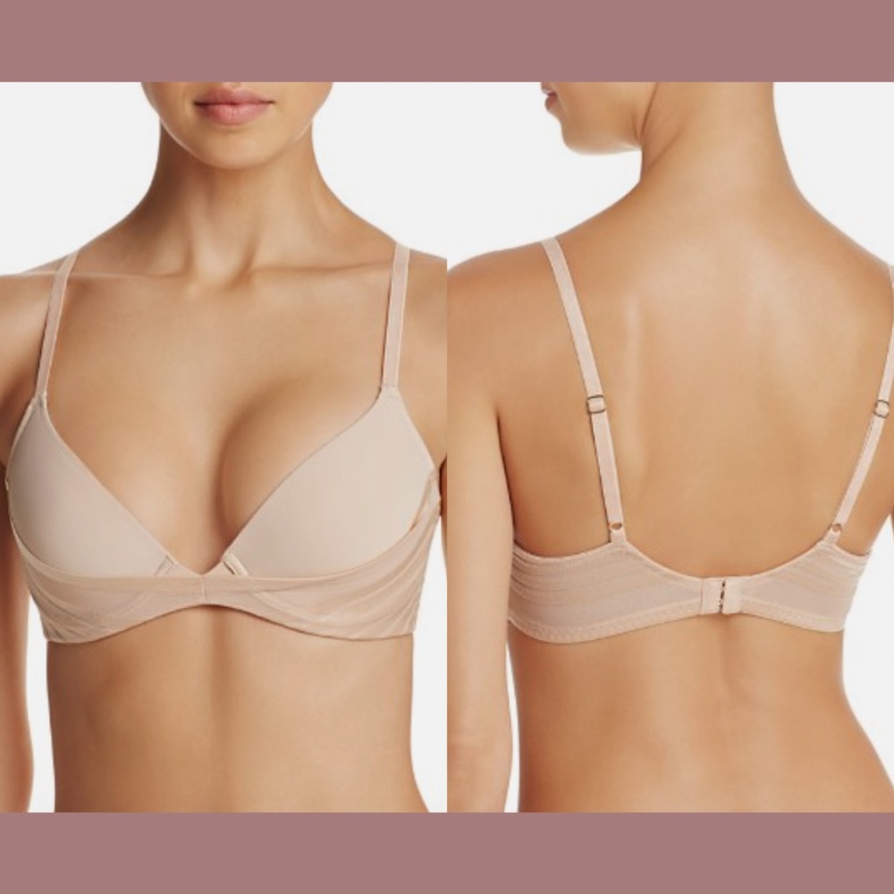 NWT $68 Natori [ 38DD ] Precision Underwire‎ Contour Bra in Nude